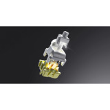 Hator Rockfall 3 TKL Wireless, gaming toetsenbord Wit, US lay-out, HATOR Aurum Orange, RGB, PBT keycaps, Hotswap, 2.4 GHz / Bluetooth / USB-C