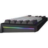 Hator Skyfall Pro Wireless, gaming toetsenbord Zwart, US lay-out, HATOR Aurum Vanilla Silent, 65%, RGB, Double-shot PBT, Hot-swap, 2.4GHz / Bluetooth / USB-C