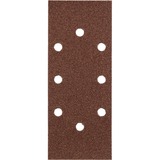 KWB Schuurstroken, Hout en Metaal, Korund, 93x230mm, geperforeerd, Type A schuurpapier K120, 10 stuks