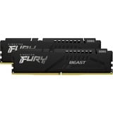 Kingston FURY 32 GB DDR5-5600 (2x 16 GB) Kit werkgeheugen Zwart, KF556C36BBEK2-32, Beast, XMP, EXPO