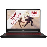 MSI GF66 Katana 12UG-432NL 15.6" gaming laptop Zwart | 240Hz | 1 TB SSD | RTX 3070 Max-Q | Windows 11 Home