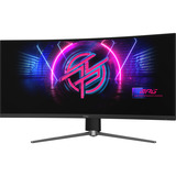 MSI MPG 346CQRF X24 34" Curved UltraWide gaming monitor Zwart, 2x HDMI, DisplayPort, 2x USB-A, USB-B, USB-C, 240 Hz