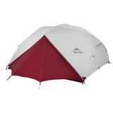 MSR Elixir 4 Backpacking Tent Lichtgrijs/rood, Model 2021