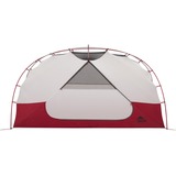 MSR Elixir 4 Backpacking Tent Lichtgrijs/rood, Model 2021