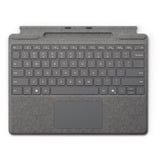 Microsoft Surface Pro Keyboard met pen opslag, Platina Platina, US-International lay-out (QWERTY)