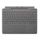 Microsoft Surface Pro Keyboard met pen opslag, Platina, toetsenbord Platina, US-International