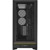 Montech HS01 midi tower behuizing Zwart | 2x USB-A | 1x USB-C | RGB | Window