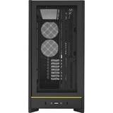 Montech HS01 midi tower behuizing Zwart | 2x USB-A | 1x USB-C | RGB | Window