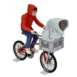 Neca E.T. the Extra-Terrestrial: 40th Anniversary - Elliott and E.T. on Bicycle 7 inch Action Figure decoratie 