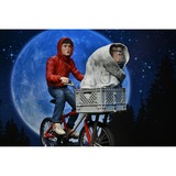 Neca E.T. the Extra-Terrestrial: 40th Anniversary - Elliott and E.T. on Bicycle 7 inch Action Figure decoratie 