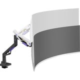 Neomounts ACE gaming DS70-256BL1 Gaming monitorarm Paars/zwart, Gasveer, Topfix, 180°-stop