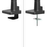Neomounts DS70-256RD1 ACE gaming monitorarm Paars/zwart, Gasveer, Topfix, 180°-stop