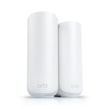 Netgear Orbi 370 WiFi Mesh Systeem, Dual-Band WiFi 7-Mesh Systeem, 2 stuks mesh router Wit, 1x Orbi WiFi 7-router (RBE371), 1x Orbi WiFi 7-satelliet (RBE370)