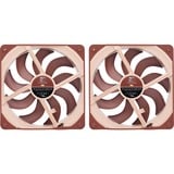Noctua NF-A14x25 G2 PWM Sx2-PP case fans 2 stuks, 140 x 140 x 25 mm