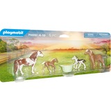 PLAYMOBIL Country - 2 IJslandse pony's met veulens Constructiespeelgoed 71000