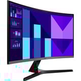 SAMSUNG Essential S27D396GAU 27" Curved monitor Zwart, 100 Hz, VGA, HDMI, Audio