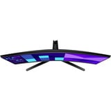 SAMSUNG Essential S27D396GAU 27" Curved monitor Zwart, 100 Hz, VGA, HDMI, Audio