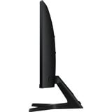 SAMSUNG Essential S27D396GAU 27" Curved monitor Zwart, 100 Hz, VGA, HDMI, Audio