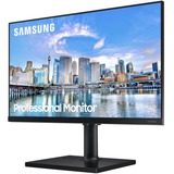 SAMSUNG F24T450FZU 24" Monitor Zwart, 75 Hz, HDMI, DisplayPort