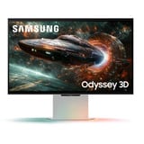 Samsung Odyssey 3D G90XF 27" 4K Ultra HD gaming monitor Zilver, 1x DisplayPort, 2x HDMI, 2x USB-A, 165 Hz