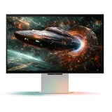 Samsung Odyssey 3D G90XF 27" 4K Ultra HD gaming monitor Zilver, 1x DisplayPort, 2x HDMI, 2x USB-A, 165 Hz