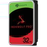 Seagate IronWolf Pro 32 TB harde schijf SATA 6 Gb/s, 3,5"