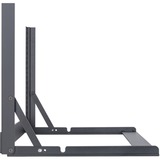 SilverStone 19" 6U open-frame desktop rack bevestiging Zwart