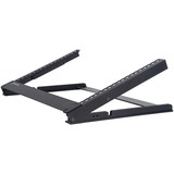 SilverStone 19" 6U open-frame desktop rack bevestiging Zwart