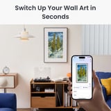 SwitchBot AI Art Frame 31,5" digitale fotolijst Zwart/wit, 2.4GHz Wi-Fi, Bluetooth 4.2