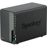 Synology DiskStation DS225+ incl. 2x Synology HAT3320-8T 8 TB harde schijf nas Zwart, 1x 1GbE LAN, 1x 2.5GbE LAN, 2x USB 3.2 Gen 1