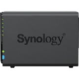 Synology DiskStation DS225+ incl. 2x Synology HAT3320-8T 8 TB harde schijf nas Zwart, 1x 1GbE LAN, 1x 2.5GbE LAN, 2x USB 3.2 Gen 1