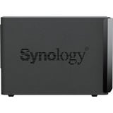 Synology DiskStation DS225+ incl. 2x Synology HAT3320-8T 8 TB harde schijf nas Zwart, 1x 1GbE LAN, 1x 2.5GbE LAN, 2x USB 3.2 Gen 1