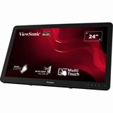 ViewSonic 10-point Touchscreen monitor TD2430 24" Zwart, 1x DisplayPort, 1x HDMI, 1x VGA, 2x USB-A