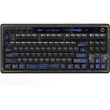 8BitDo Retro 87 Mechanical Keyboard - Mecha BREAK Zwart, US lay-out (QWERTY), Kailh Box Jellyfish Pro Glaze, 80% (TKL)	, TKL, ABS keycaps, Hot-swap, Bluetooth LE 5.0, Wireless 2.4GHz, USB