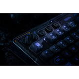 8BitDo Retro 87 Mechanical Keyboard - Mecha BREAK Zwart, US lay-out (QWERTY), Kailh Box Jellyfish Pro Glaze, 80% (TKL)	, TKL, ABS keycaps, Hot-swap, Bluetooth LE 5.0, Wireless 2.4GHz, USB