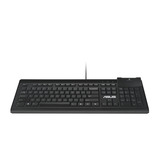 ASUS Smart Card Keyboard KU100 Zwart, US lay-out (QWERTY), 100%