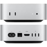 Apple Mac mini mac-systeem Zilver | M6 | M6 12-Core GPU | 16 GB | 256 GB SSD
