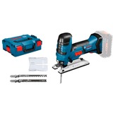 Bosch Accu decoupeerzaag GST 18V-Li S Professional Blauw, Accu en oplader niet inbegrepen