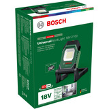 Bosch Universal WorkLight 18V-2100 werklamp Zwart/groen, Accu en oplader niet inbegrepen