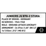 COBI Historical Collection - Junkers Ju-87G-2 Stuka Constructiespeelgoed Schaal 1:32