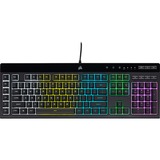 Corsair  K55 RGB PRO Gaming toetsenbord Zwart, US lay-out, Membraan, RGB-leds