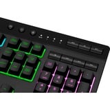 Corsair  K55 RGB PRO Gaming toetsenbord Zwart, US lay-out, Membraan, RGB-leds