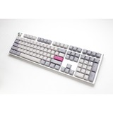 Ducky One 3 Mist Grey, toetsenbord Lichtgrijs, US lay-out, Cherry MX Speed Silver, RGB led, Double-shot PBT, Hot-swappable, QUACK Mechanics