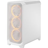 Fractal Design Meshify 3 RGB TG Clear Tint midi tower behuizing Wit | 2x USB-A | 1x USB-C | RGB | Tempered Glass