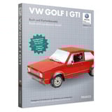 Franzis VW Golf GTI mk1 Cardboard model kit Modelvoertuig Schaal 1:18
