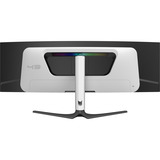 HKC GS49UK Super Ultrawide OLED Gaming Monitor 49" curved Zwart/wit, 1x DisplayPort, 2x HDMI, 2x USB-A, 240 Hz