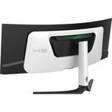 HKC GS49UK Super Ultrawide OLED Gaming Monitor 49" curved Zwart/wit, 1x DisplayPort, 2x HDMI, 2x USB-A, 240 Hz