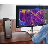 HP OmniDesk Slim Desktop S04-0072nd PC (E1GE2EA) pc-systeem Zwart/zilver | Ryzen 7 7445HS | Radeon 740M | 12 GB | 512 GB SSD