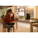 HP OmniDesk Slim Desktop S04-0072nd PC (E1GE2EA) pc-systeem Zwart/zilver | Ryzen 7 7445HS | Radeon 740M | 12 GB | 512 GB SSD