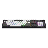 Hator Skyfall Pro Wireless, gaming toetsenbord Zwart, US lay-out, HATOR Aurum Vanilla Silent, RGB, Double-shot PBT, Hot-swap, 2.4GHz / Bluetooth / USB-C